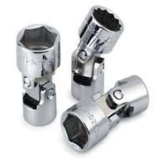 0.5 x 0.56 in. 12 Point Drive Flex Chrome Socket