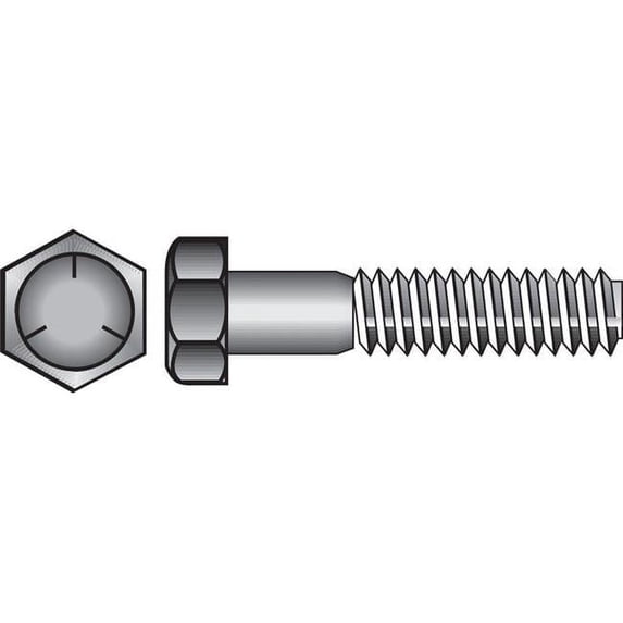 0.5 x 1.5 in. Grade 5 USS Hex Cap Screw