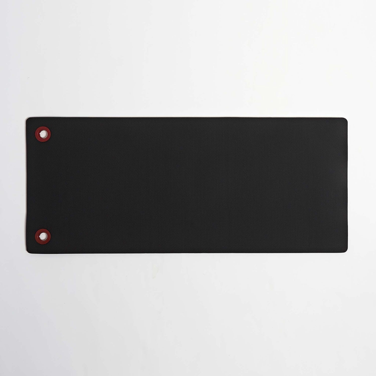 0.5 x 20 x 48 in. Elite Workout Mat with Eyelets, Black