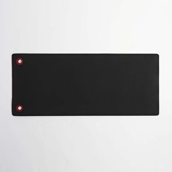 0.5 x 20 x 48 in. Elite Workout Mat with Eyelets, Black