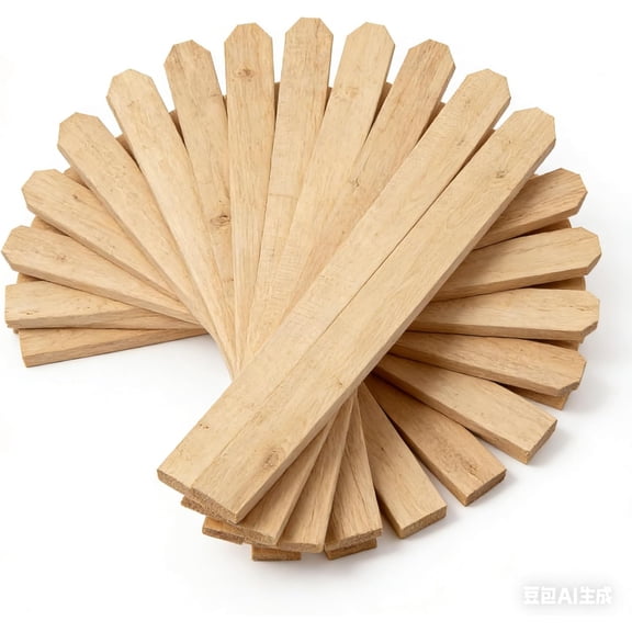 0.5" x 5.9" x 6' Dog-Ear Fence Picket Fir Wood Fence Boards for Privacy Fence Replacement, Yard Fencing, Garden Edging, DIY Wooden Wall Construction, 30- Pack(14.75' L)