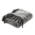 thumbnail image 1 of 0.5 x 50 x 60 in. Black Knitted Acrylic Geometric Throw Blanket, 1 of 1