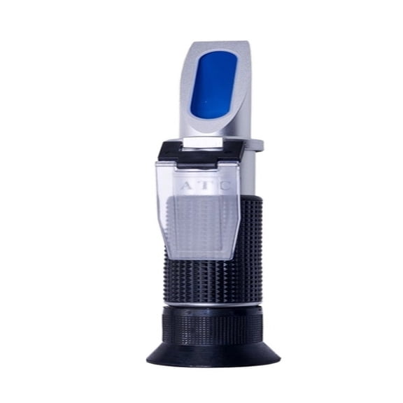 0-50% Brix Automatic Temperate Compensation Alcohol Juice Fruit Sweetness Meter Handheld Refractometer Concentration Meters Brix ,Easy to Use