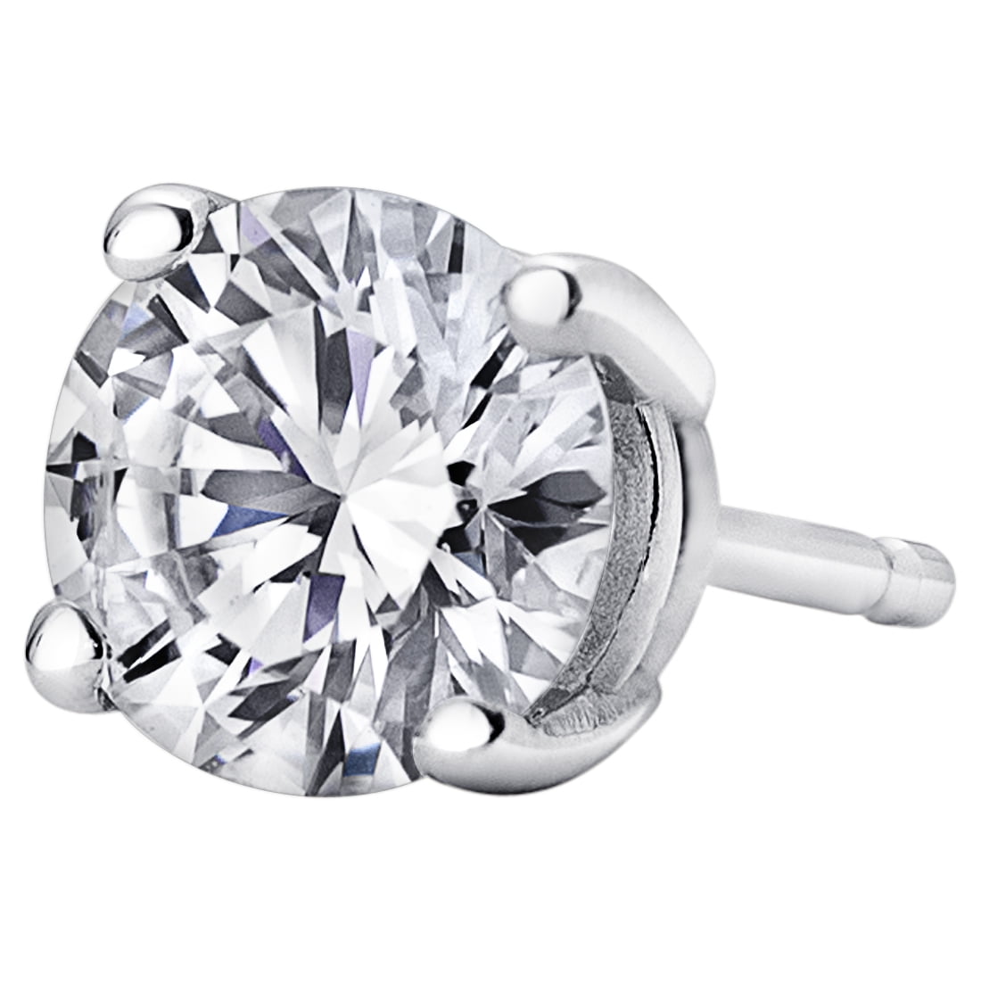Mens diamond sale single stud earring