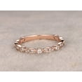 thumbnail image 1 of 0.50 Carat Ring Wedding Band with Moissanite Diamonds Wedding Ring with 18k Gold Plating, 1 of 8