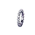 thumbnail image 1 of 0.50 Carat Wedding Band with Moissanite Anniversary Ring with 18k Gold Plating, 1 of 9