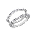 thumbnail image 1 of Diamond-Capitals Latest Baguette Cut 0.50 Ct Natural Diamond Wedding Eternity Band For Ladies (F-G/VS1) Solid 950 Platinum Size 3.5, 1 of 7