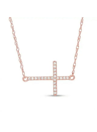 Cross necklace for women walmart sale