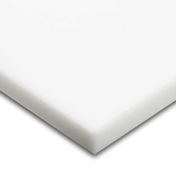 0.500" x 22" x 48", Acetal Plastic Sheet, White