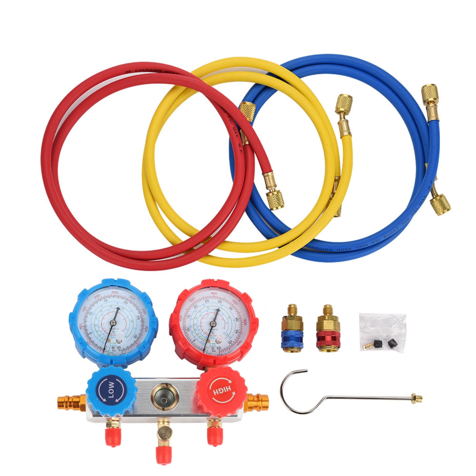 0500Psi Air Conditioning Refrigerant Diagnostic Fluorine Manifold