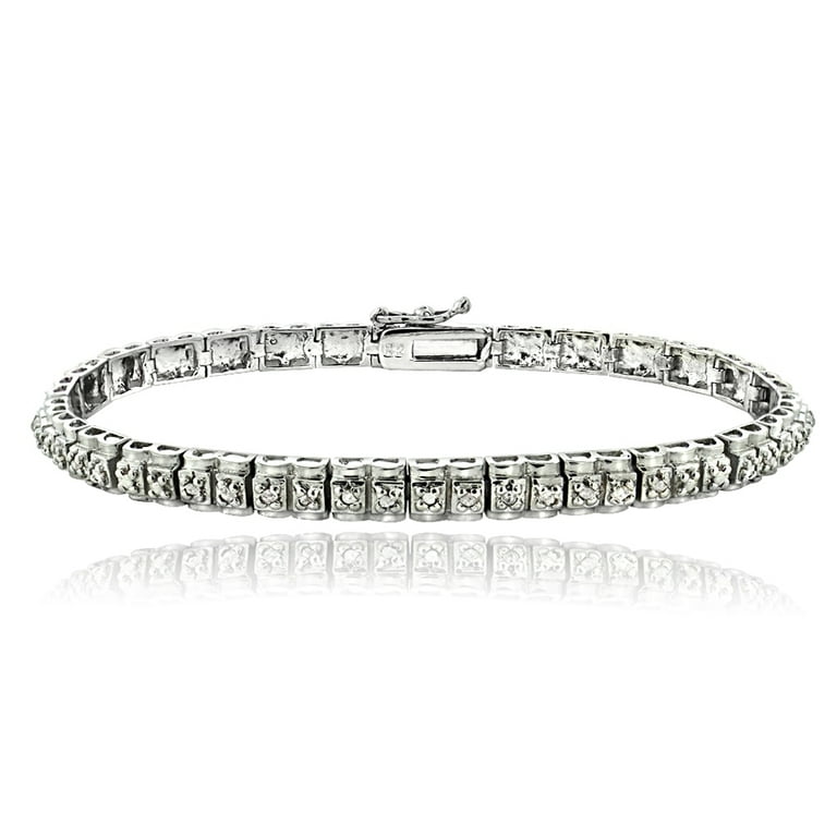 Diamond studded bracelet deals