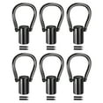 thumbnail image 1 of 0.51" Cord End Cap Terminator Cord Finding for Tassel Jewelry Making 6Pack Black, 1 of 6