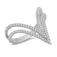 thumbnail image 1 of 0.52 ct Brilliant Round Cut Real Genuine Natural Diamond SI1-SI2 J-K 18K White Gold Statement Promise Wedding Statement Engagement Designer Ring size 8.5, 1 of 7