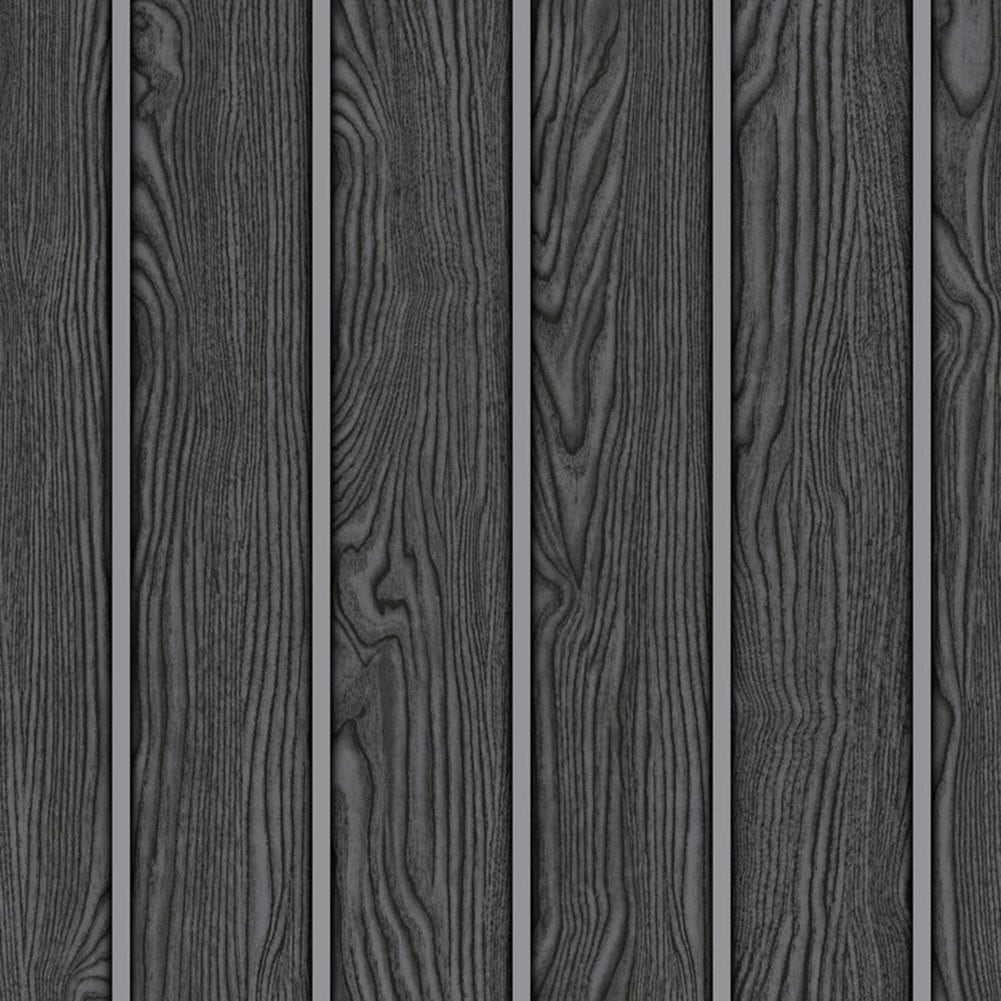 0.53*9.5M Modern Chinese 3D Imitation Wood Grain Wallpaper Decoration Wallpaper