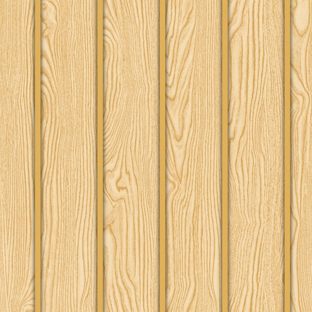 0.53*9.5M Modern Chinese 3D Imitation Wood Grain Wallpaper Decoration Wallpaper