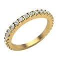 thumbnail image 1 of 0.55 CTW Diamond Wedding Band 18K Gold ( G , VS1 ), 1 of 5