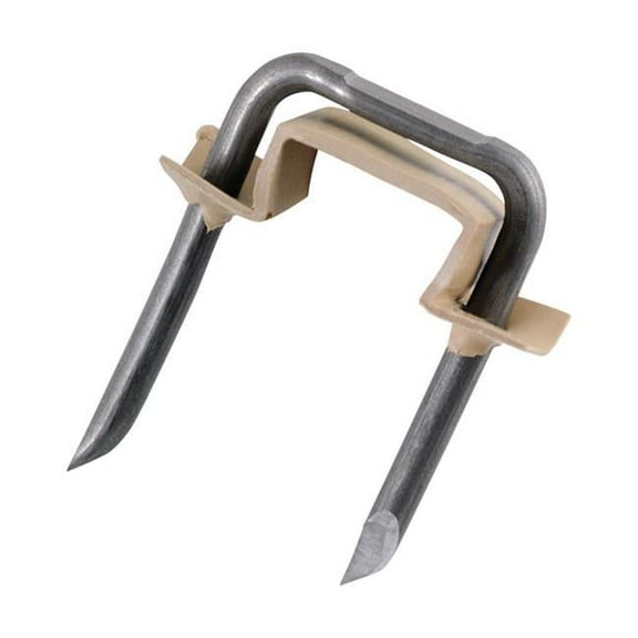 0.55 in. Metal Insulated Cable Staple, 15 per Pack - Pack of 5