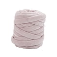 thumbnail image 1 of 0.55lbs Chunky Yarn Jumbo Tube Yarn for Arm Knitting Crocheting Finger Weave Camel Gray, 1 of 9