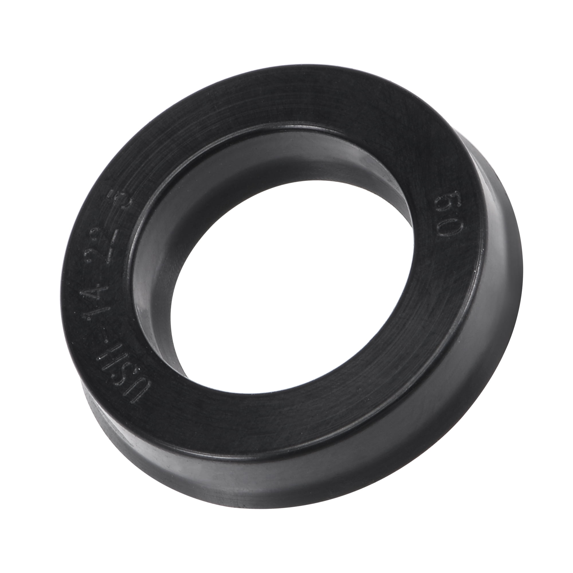 Unique Bargains USH Radial Shaft Seal Nitrile Rubber Oil Seal 0.55"ID x 0.87"OD x 0.20"W
