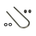thumbnail image 1 of 0.56 in. 3.5 x 10.5 in. Round Leaf Spring Axle U Bolt, Silver, 1 of 1