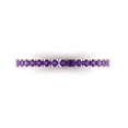 thumbnail image 1 of 0.57 ct Brilliant Round Cut Natural Amethyst 14k Rose Gold Stackable Band SZ 7.5, 1 of 6