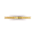 thumbnail image 1 of 0.57 ct Brilliant Round Cut Natural Citrine 18K Rose Gold Stackable Band SZ 4, 1 of 6