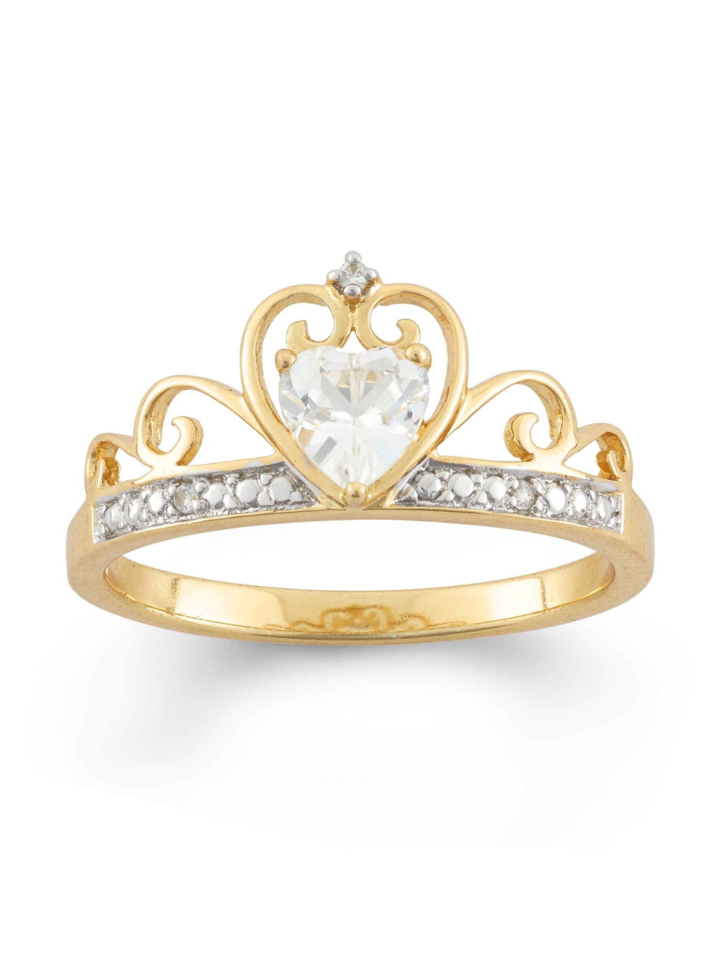 Tiara deals heart ring