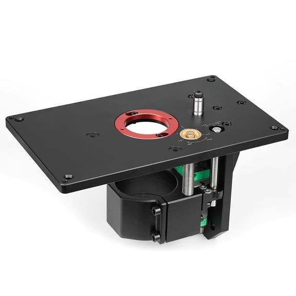0-57mm Woodworking Engraving and Grooving Machine Inverted Lifting Platform Adjustable Table Milling Cutter Chamfer Carving and Slotting