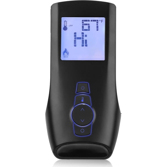 0.584.040 Gas Fireplace Radio Remote Transmitter GFSLA Series for SIT Proflame 2 IFC Fully Loaded Control Module, Fireplace Remote Handset Transmitter for Electronic Ignition Control Module, Black