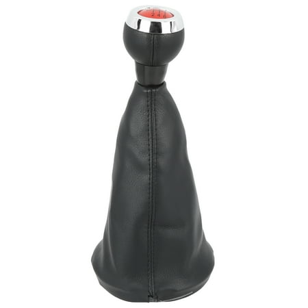 0.59inch Hole Inner 6 Speed Car Gear Shift Knob Gaiter Boot Covers Kit for BMW Mini Cooper R55 86x54mm