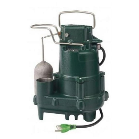 0.5HP Premium Cast Iron Submersible Sump Pump with Vertical Float Switch