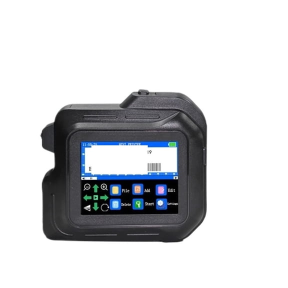 0.5Inch Portable Mini Printer Touchscreen Inkjet Printer Expire Date QR Barcode Label Printing Machine ,Easy to Install