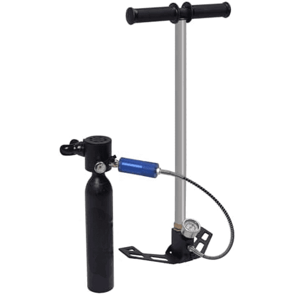 0.5L Scuba Tank with Pump Mini Inflatable Diving Tank Underwater Work/Underwater Recreation Snorkeling and Scuba Diving 3.5Cu Ft Capacity 4500psi Max Pressure$$Sport & Recreation Other