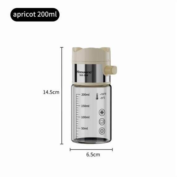 0.5g Metering Salt Shaker Press Type Dispenser Sugar Spice Pepper Seasoning Bottle Kitchen Quantitative Sprinkle Salt Tool