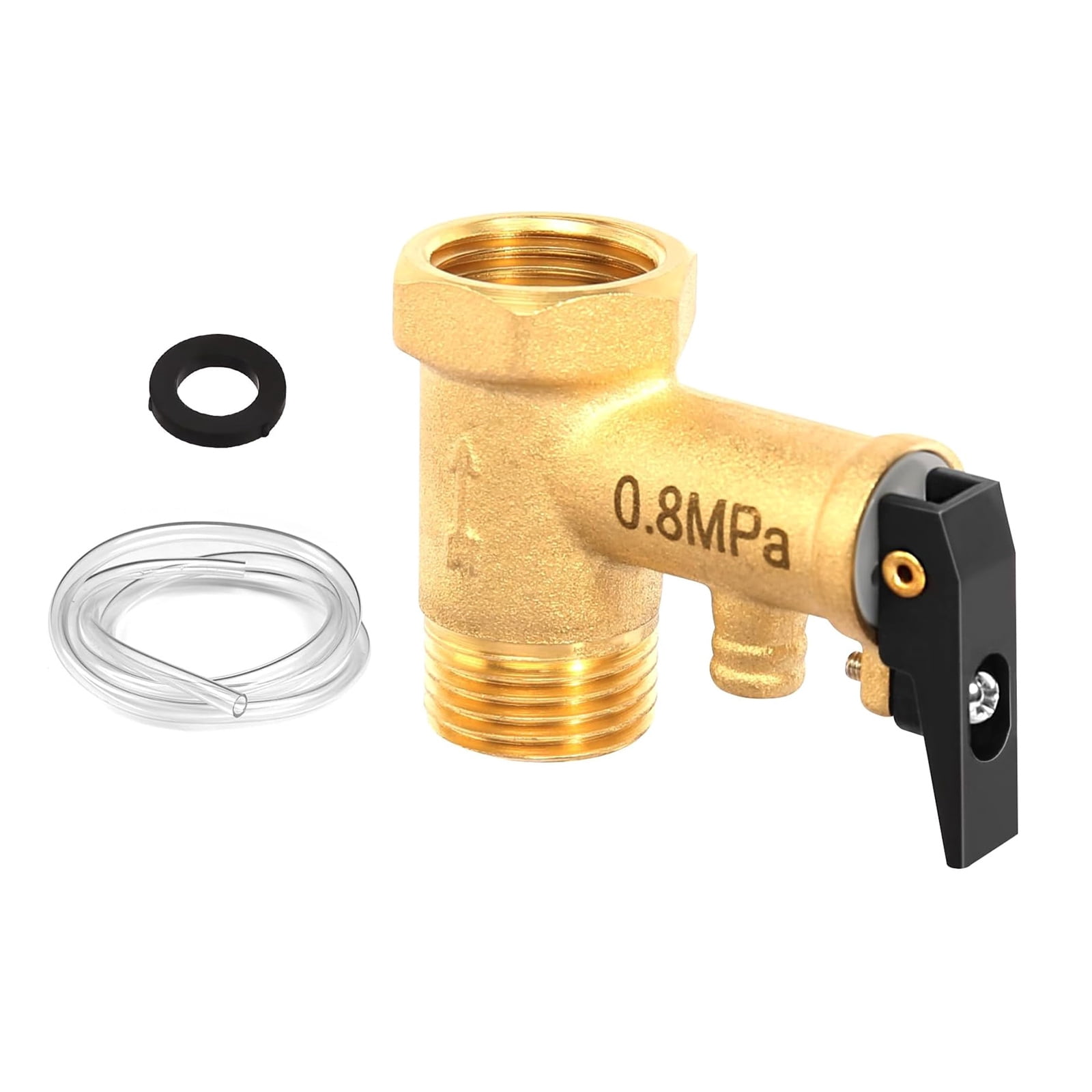 0.5inch Check Valves 0.8MPa Anti Reverse Flows Pressure Controls Heavy ...