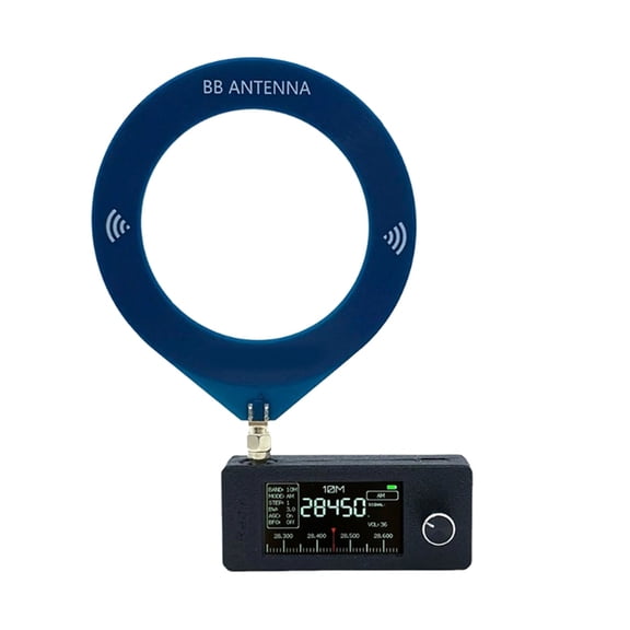 0.5khz-108mhz SMA Interface Mini Loop Antenna Pocket Size SI4732 Radio, Receiver, Mini Radio