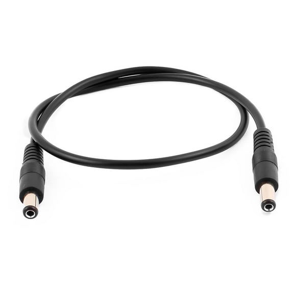 0.5m DC Male to DC Male 5.5 x 2.1mm Power Cable Extension Wire For CCTV Camera
