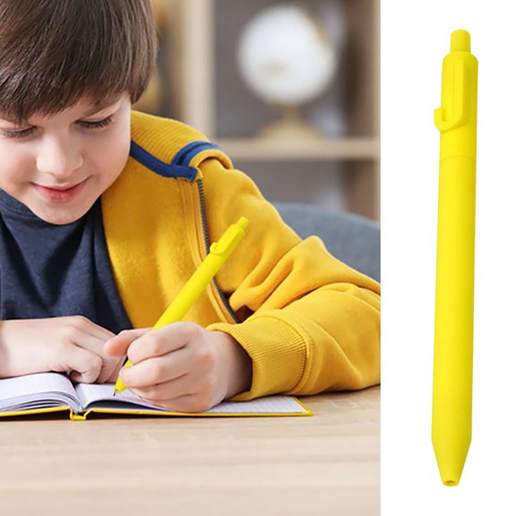 0.5mm Black Ink Ballpoint Pen For Students And Office Use With Large Capacity Barrel