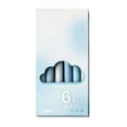 thumbnail image 1 of 0.5mm Color Rollerball Pen 6 Pack, Quick Dry Needle Tip Black Ink Pens For Smooth Writing, Large Capacity Ballpoint Pens For Journaling, Blue Box (Multicolor, 15*7*2), 1 of 5