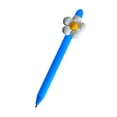 thumbnail image 1 of 0.5mm Cute Flower Shaped Kawaii Gel Ink Pen, Smooth Writing Quick Dry Black Ink Pens For Journaling, Fun Novelty Stationery For Home Office, Style D (Multicolor, 15*3), 1 of 6