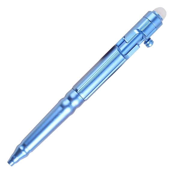 0.5mm Erasable Gel Pen Retractable Bolt Action Design Smooth Writing Fine Point Marker 3ml for Journaling Studying Notebook Planner Puzzles, Blue 1pc 14x1cm