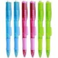 thumbnail image 1 of 0.5mm Mechanical Pencil with Cushion Grip and Eraser Top Refillable and Retractable Ideal for General Writing Its Grip Comes in Assorted Colors - (3 per Pack) (Pack of 2) - By Emraw, 1 of 4