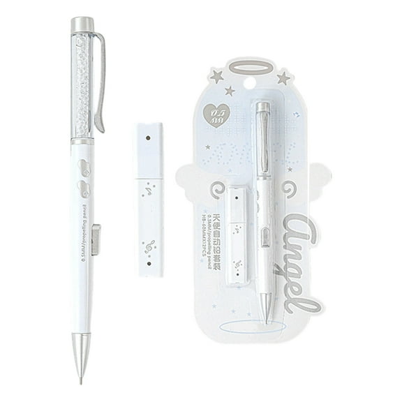 0.5mm Mechanical Pencil With Box of Refills Ergonomic Grip Plastic Automatic Pencil For Sketching Drafting Note Taking