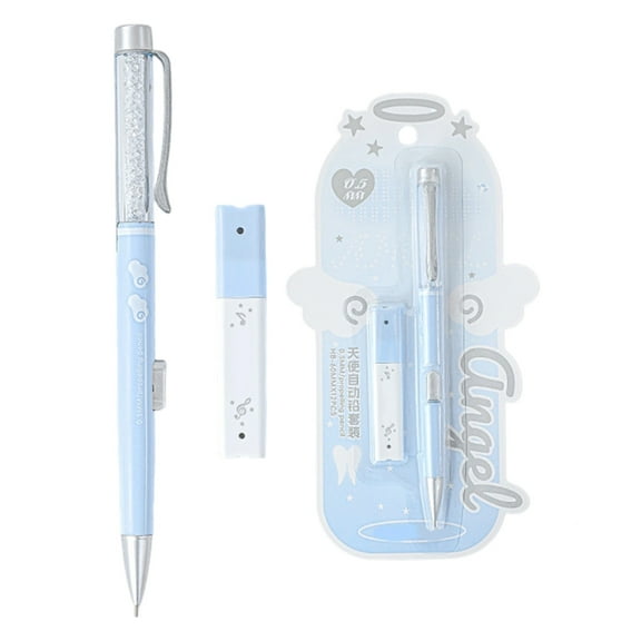 0.5mm Mechanical Pencil with Box of Refills Plastic Automatic Drafting Pencil For Note Taking Engineering Sketching