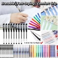 thumbnail image 1 of 0.5mm Retractable Gel Pen with Large Ink Reservoir, High Capacity Executive Pen for Daily Documentation, Precision Tip for Consistent Clear Lines, AKLJWH, 1 of 6