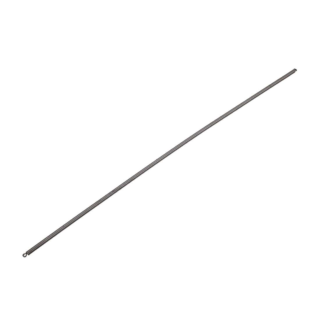 0.5mmx3mmx300mm Spring Steel Extension Tension Springs Black - Walmart.com