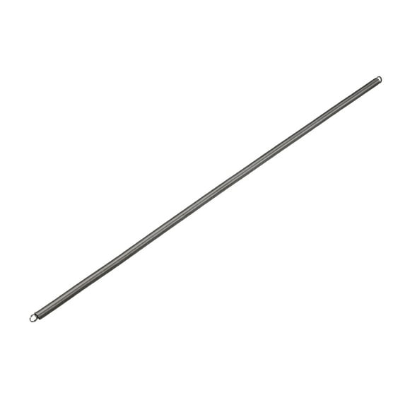0.5mmx5mmx300mm Spring Steel Extension Tension Springs Black