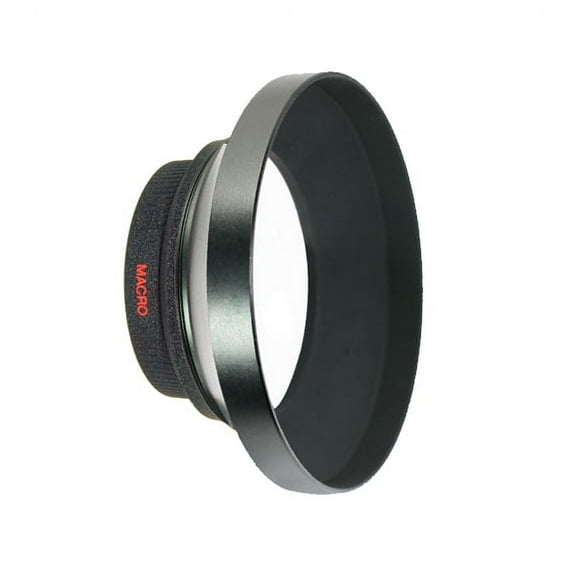 0.5x (High Definition) Wide Angle Lens 4 Groups / 4 Elements (Wider Alternative To Fujifilm WCL-X100, Includes Lens Adapter)