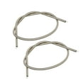 thumbnail image 1 of 0.5x4x300mm Stainless Steel Small Dual Hook Tension Spring, 2pcs, 1 of 5