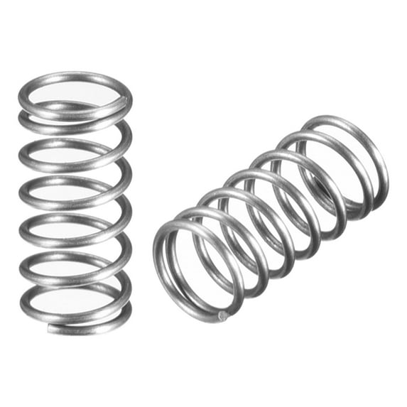 0.5x5x10mm Spring Steel Coil Extended Compressed Spring 50 Pcs